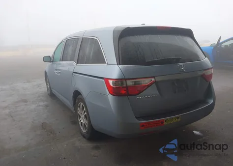 2012 Honda Odyssey Ex-L z USA, uszkodzony, nr VIN 5FNRL5H62CB097969